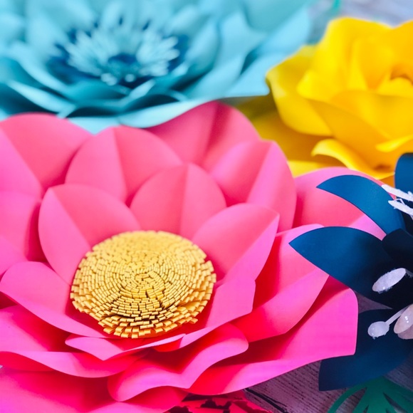 Paper Flower Nursery Set